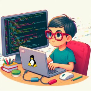 kid zipping folder in linux